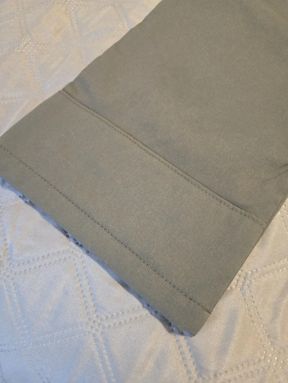 New Mens Wrangler All Terrain Gear Cliffside Utility Pants- Gray- 36x32